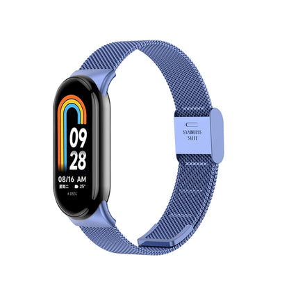 Bracelet de montre en métal à boucle milanaise, For Xiaomi Mi Band 8