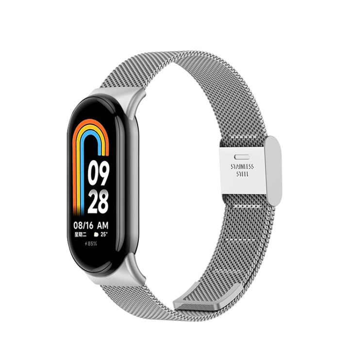 Bracelet de montre en métal à boucle milanaise, For Xiaomi Mi Band 8