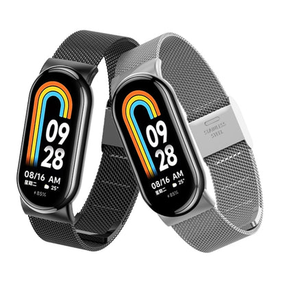 Bracelet de montre en métal à boucle milanaise, For Xiaomi Mi Band 8