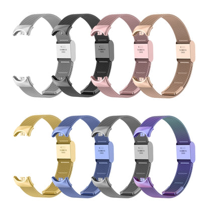 Bracelet de montre en métal à boucle milanaise, For Xiaomi Mi Band 8