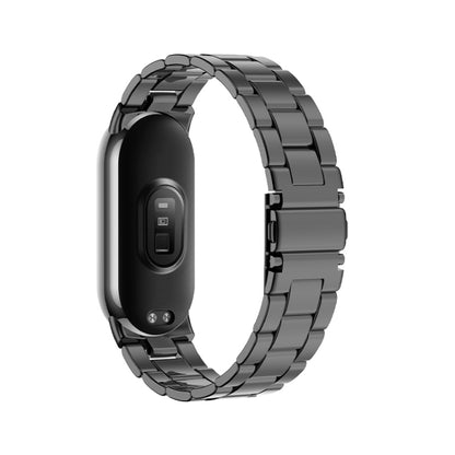 Bracelet de montre en métal à trois perles milanaise, For Xiaomi Mi Band 8