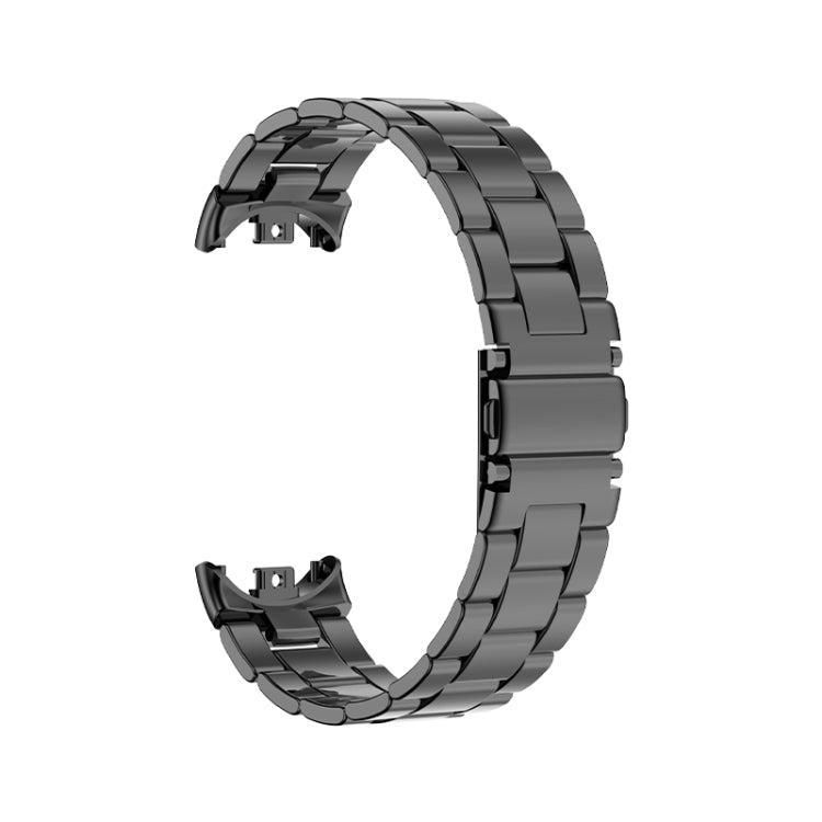 Bracelet de montre en métal à trois perles milanaise, For Xiaomi Mi Band 8