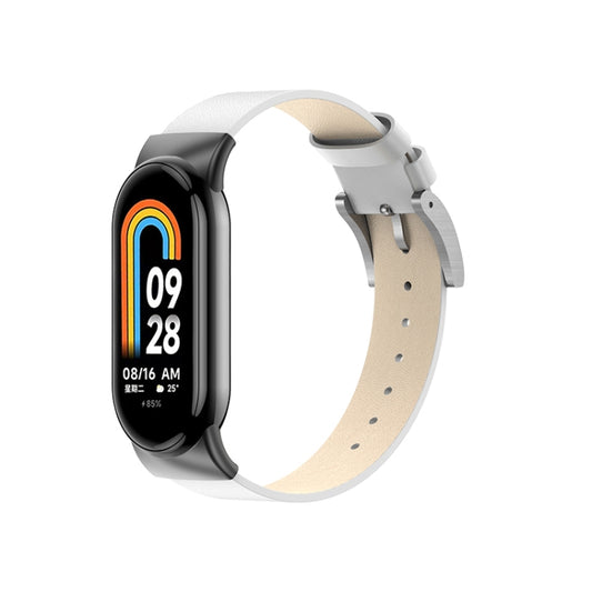 Bracelet de montre de remplacement en cuir, For Xiaomi Mi Band 8