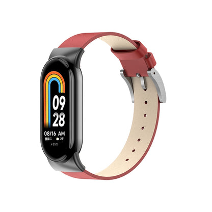 Bracelet de montre de remplacement en cuir, For Xiaomi Mi Band 8