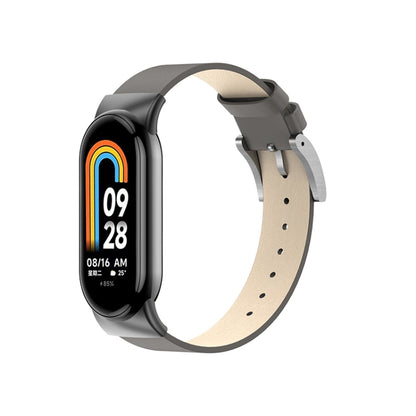 Bracelet de montre de remplacement en cuir, For Xiaomi Mi Band 8
