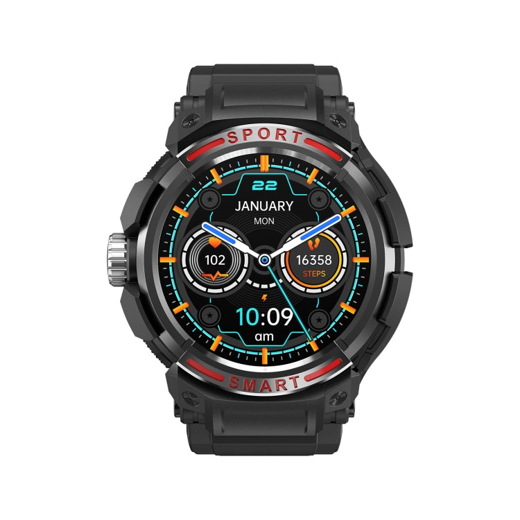 OVISEN GT100 1.39 pouces écran TFT 2 en 1 casque Bluetooth montre intelligente, prise en charge de la surveillance de l'oxygène sanguin/musique Bluetooth