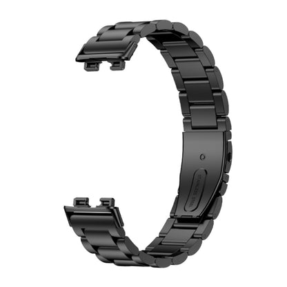 Bracelet de montre de remplacement en métal à trois souches de 16 mm, For Huawei Band 8