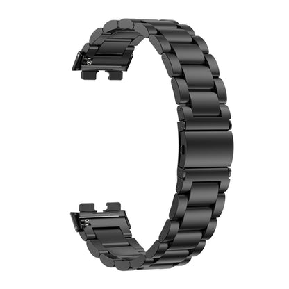 Bracelet de montre de remplacement en métal à trois souches de 16 mm, For Huawei Band 8