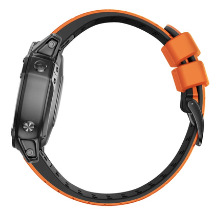 Bracelet de montre en silicone à dégagement rapide trapézoïdal de 22 mm, For Garmin Fenix 7