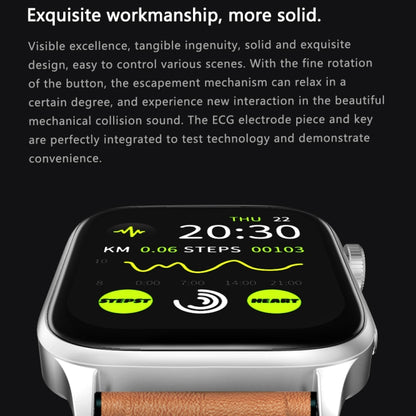 GT22 1,85 pouces écran TFT bande de silicone montre intelligente de santé, prise en charge des appels Bluetooth / plateau oxygène sanguin / température corporelle / arythmie / TI surveillance de la fréquence cardiaque, Silicone Band (Black)            ...