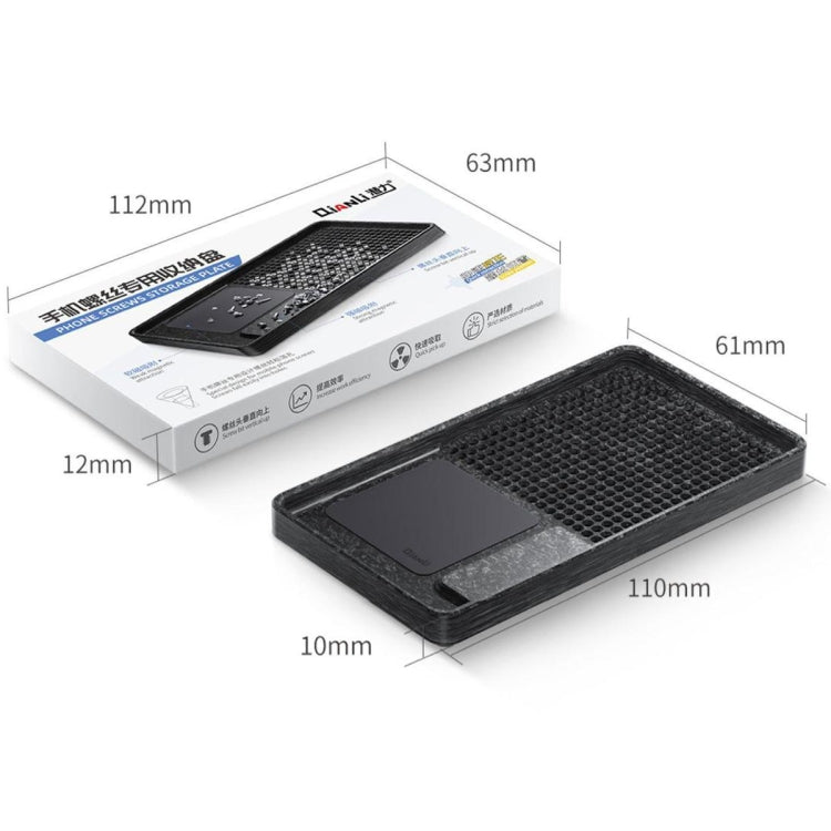 Plateau de rangement spécial à vis pour téléphone portable à conception magnétique Qianli