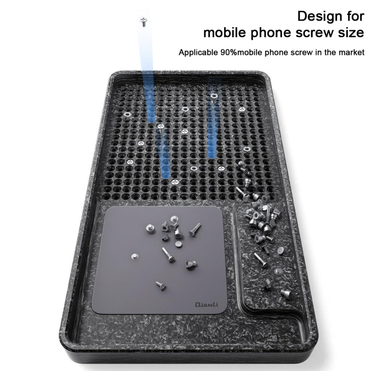 Plateau de rangement spécial à vis pour téléphone portable à conception magnétique Qianli