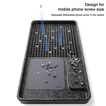 Plateau de rangement spécial à vis pour téléphone portable à conception magnétique Qianli