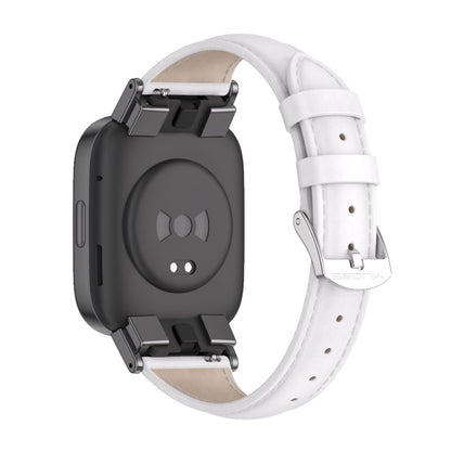 Bracelet de montre mince en cuir véritable Mijobs, For Redmi Watch 3