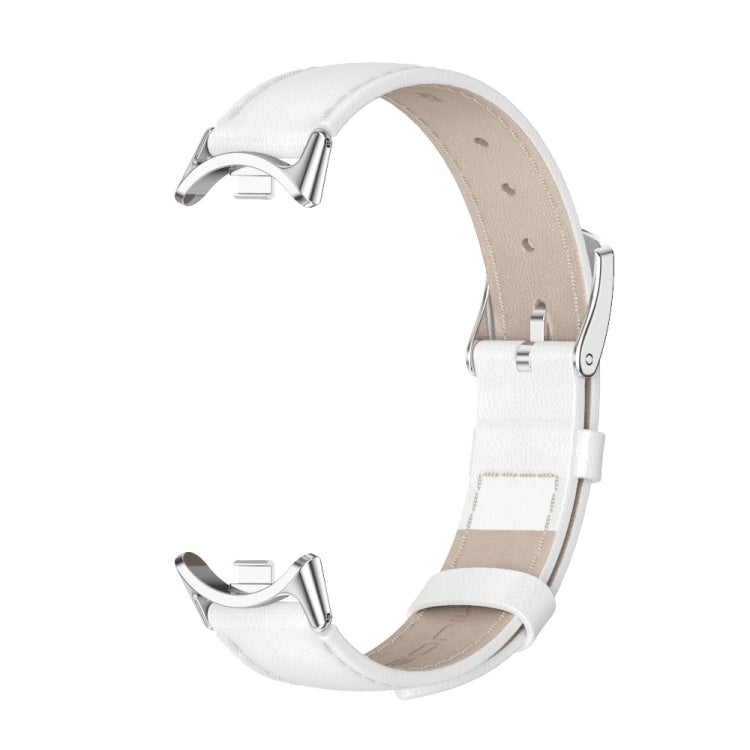 Bracelet de montre en cuir véritable Mijobs, For Xiaomi Smart Band 10 / 9 / 8
