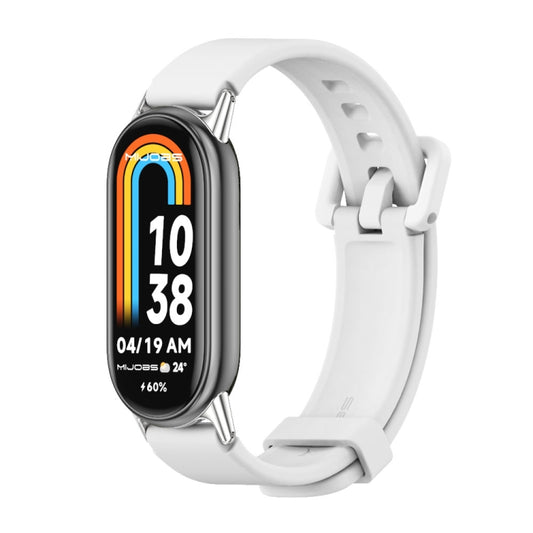 Bracelet de montre respirant en silicone Mijobs, For Xiaomi Smart Band 10 / 9 / 8