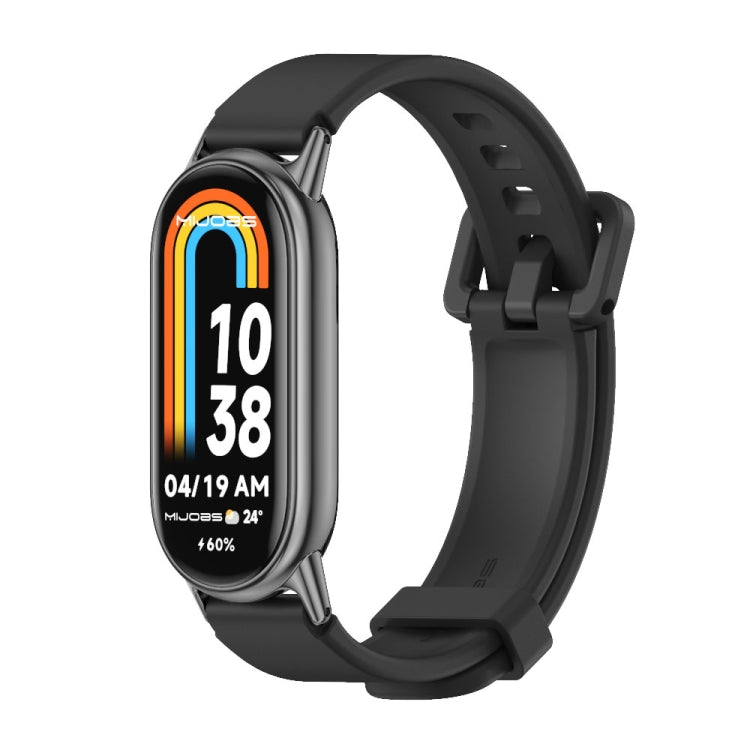 Bracelet de montre respirant en silicone Mijobs, For Xiaomi Smart Band 10 / 9 / 8