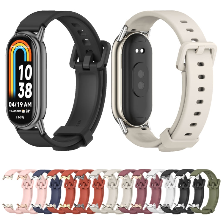 Bracelet de montre respirant en silicone Mijobs, For Xiaomi Smart Band 10 / 9 / 8
