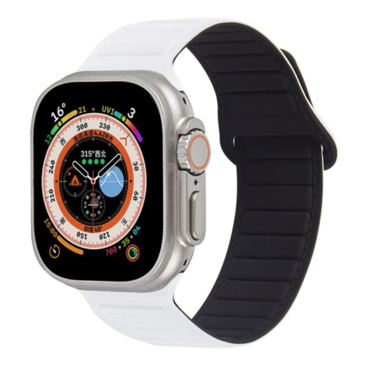 Bracelet de montre en silicone magnétique à boucle, For Apple Watch 8 41mm, For Apple Watch 8 45mm, For Apple Watch SE 2022 40mm, For Apple Watch SE 2022 44mm
