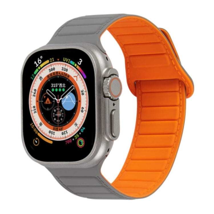 Bracelet de montre en silicone magnétique à boucle, For Apple Watch 6 40mm, For Apple Watch 6 44mm, For Apple Watch 5 44mm, For Apple Watch 5 40mm