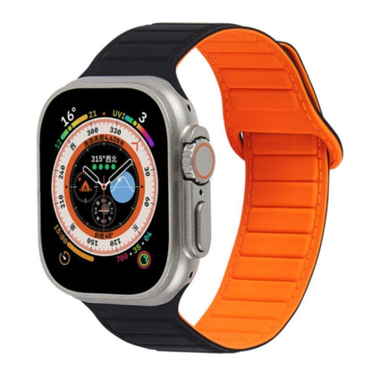 Bracelet de montre en silicone magnétique à boucle, For Apple Watch 6 40mm, For Apple Watch 6 44mm, For Apple Watch 5 44mm, For Apple Watch 5 40mm
