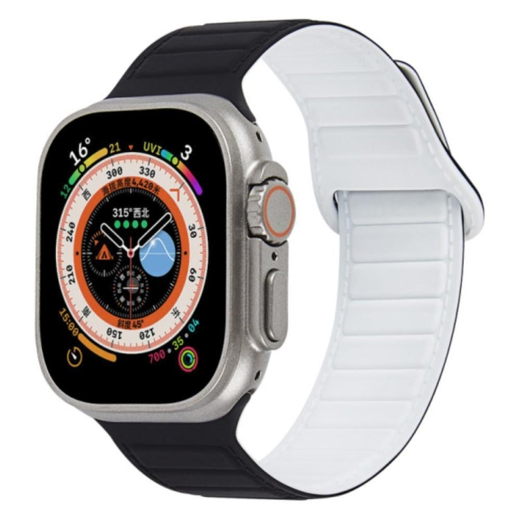 Bracelet de montre en silicone magnétique à boucle, For Apple Watch 4 44mm, For Apple Watch 4 40mm, For Apple Watch 3 38mm, For Apple Watch 3 42mm
