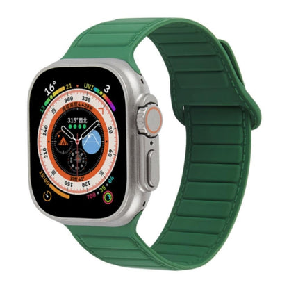 Bracelet de montre en silicone magnétique à boucle, For Apple Watch 4 44mm, For Apple Watch 4 40mm, For Apple Watch 3 38mm, For Apple Watch 3 42mm
