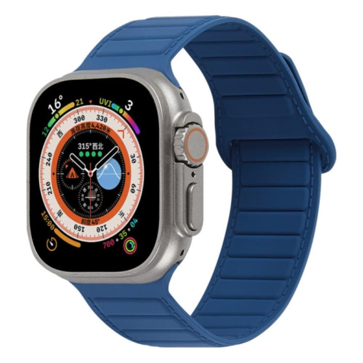 Bracelet de montre en silicone magnétique à boucle, For Apple Watch 4 44mm, For Apple Watch 4 40mm, For Apple Watch 3 38mm, For Apple Watch 3 42mm