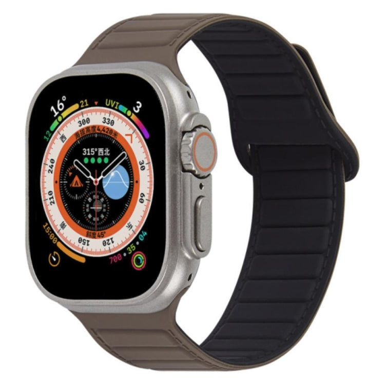 Bracelet de montre en silicone magnétique à boucle, For Apple Watch Series 10 46mm, For Apple Watch Series 10 42mm, For Apple Watch SE 2023 44mm, For Apple Watch SE 2023 40mm