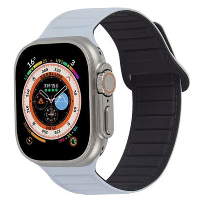 Bracelet de montre en silicone magnétique à boucle, For Apple Watch Series 10 46mm, For Apple Watch Series 10 42mm, For Apple Watch SE 2023 44mm, For Apple Watch SE 2023 40mm