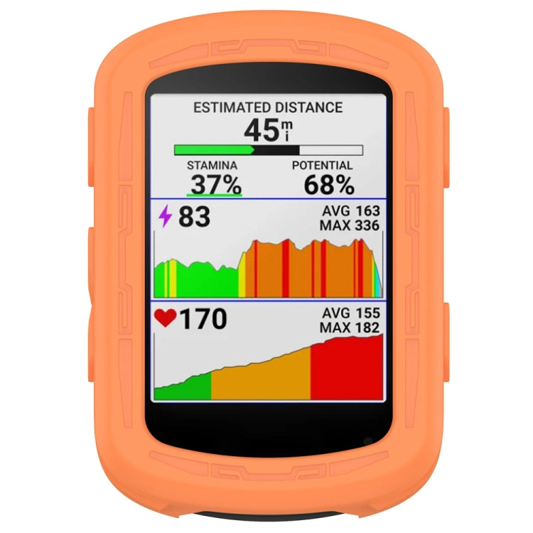Étui de protection en silicone Stopwatch Armor, For Garmin Edge 840 / Edge 540