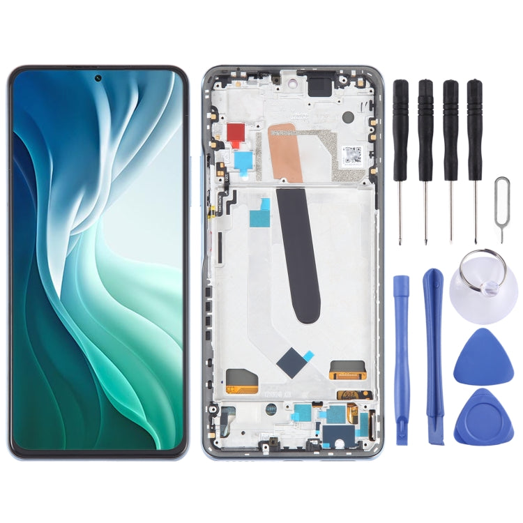 Écran LCD pour assemblage complet de numériseur avec cadre, For Xiaomi Mi 11i, For Xiaomi 11X, For Xiaomi 11X Pro, For Xiaomi Poco F3, For Xiaomi Redmi K40, For Xiaomi Redmi K40 Pro, For Xiaomi Redmi K40 Pro+
