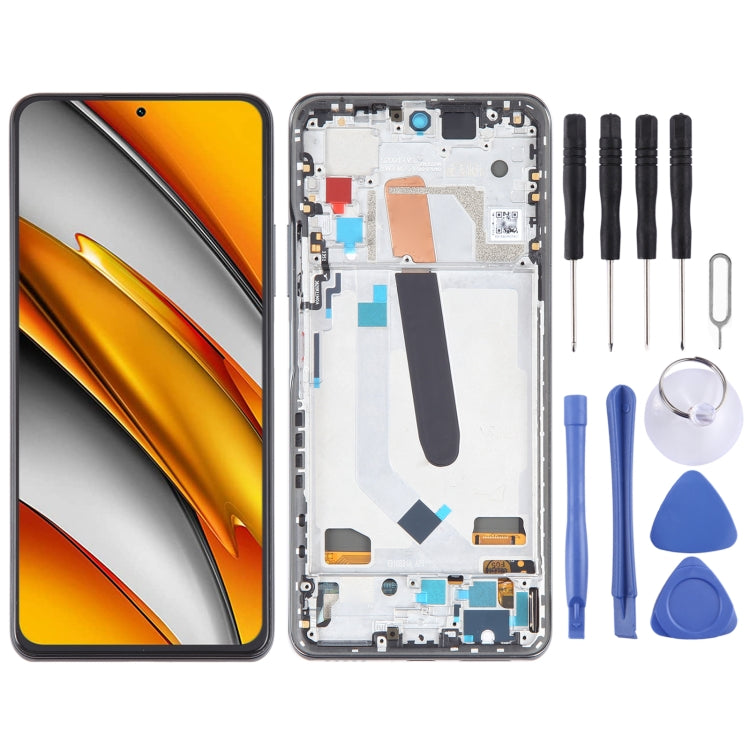 Écran LCD pour assemblage complet de numériseur avec cadre, For Xiaomi Mi 11i, For Xiaomi 11X, For Xiaomi 11X Pro, For Xiaomi Poco F3, For Xiaomi Redmi K40, For Xiaomi Redmi K40 Pro, For Xiaomi Redmi K40 Pro+
