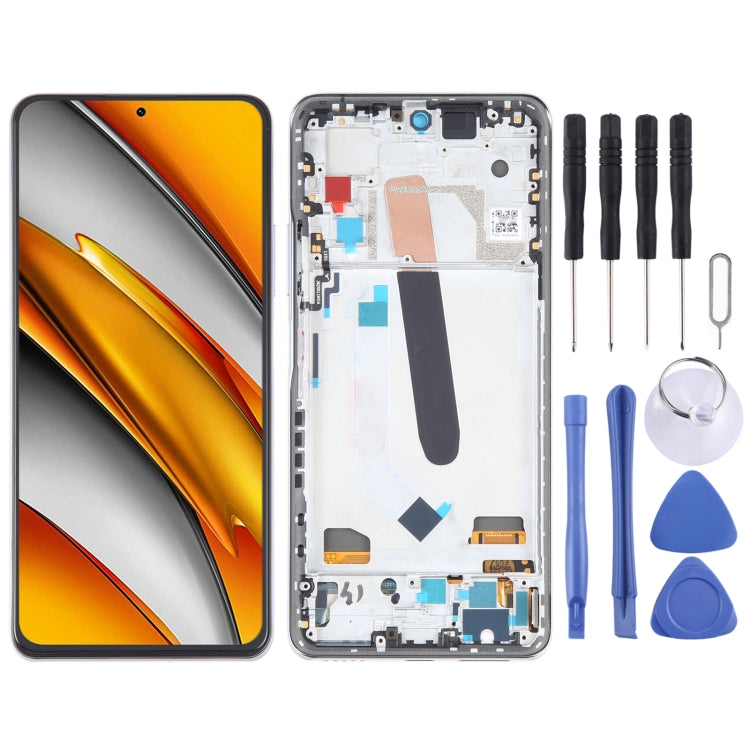 Écran LCD pour assemblage complet de numériseur avec cadre, For Xiaomi Mi 11i, For Xiaomi 11X, For Xiaomi 11X Pro, For Xiaomi Poco F3, For Xiaomi Redmi K40, For Xiaomi Redmi K40 Pro, For Xiaomi Redmi K40 Pro+