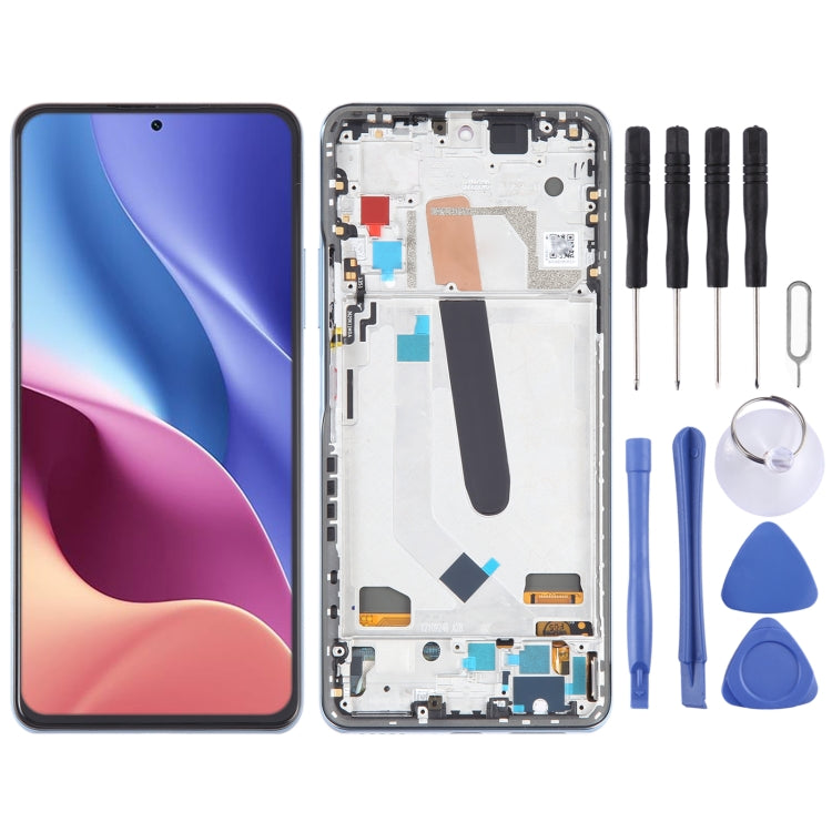 Écran LCD pour assemblage complet de numériseur avec cadre, For Xiaomi Mi 11i, For Xiaomi 11X, For Xiaomi 11X Pro, For Xiaomi Poco F3, For Xiaomi Redmi K40, For Xiaomi Redmi K40 Pro, For Xiaomi Redmi K40 Pro+