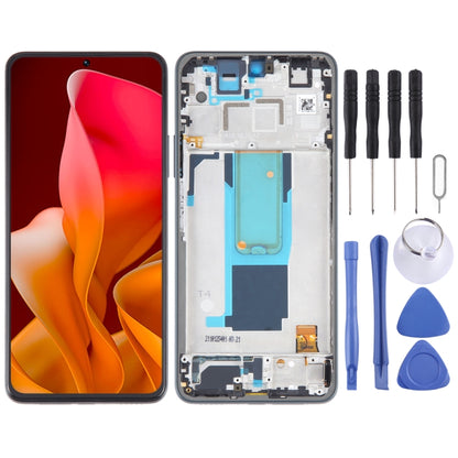 Écran LCD pour assemblage complet de numériseur avec cadre