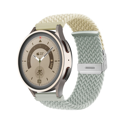 Bracelet de montre en nylon tressé à boucle, 20mm, 22mm