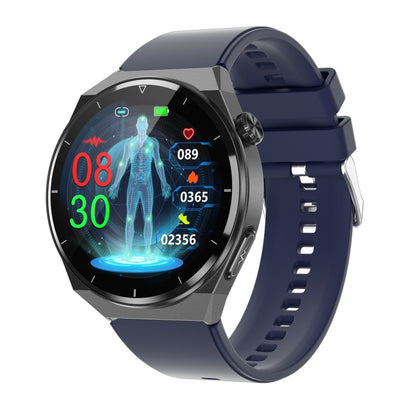 TK20 1,39 pouces IP68 montre intelligente à bande de silicone étanche prend en charge l'ECG / les soins à distance des familles / la surveillance de la température corporelle, Silicone Band (Red), Silicone Band (Black), Silicone Band (Blue)