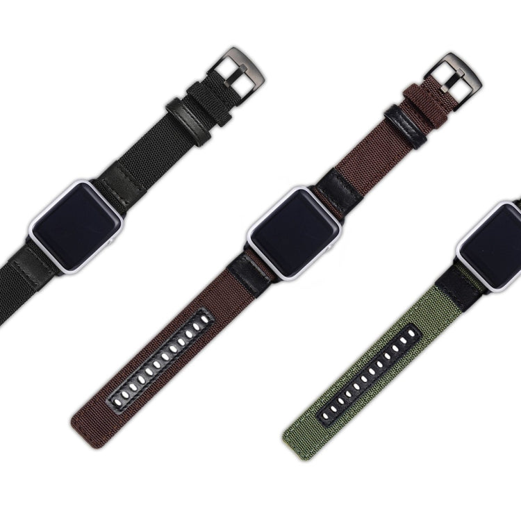 Bracelet en nylon, For Apple Watch Series 7 41mm / 6 & SE & 5 & 4 40mm / 3 & 2 & 1 38mm