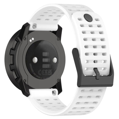 Bracelet de montre de remplacement en silicone, For Suunto 9 Peak Pro / Vertical / Race