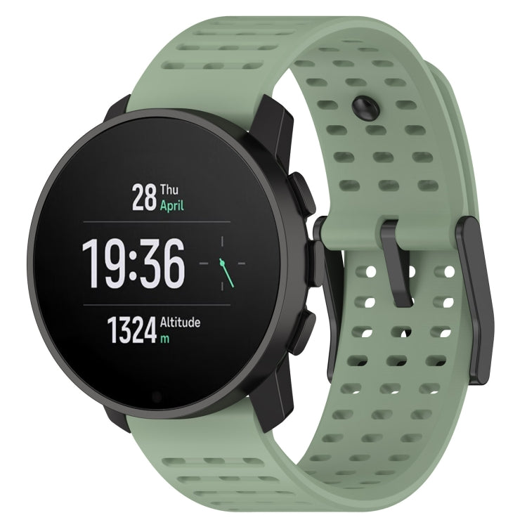 Bracelet de montre de remplacement en silicone, For Suunto 9 Peak Pro / Vertical / Race
