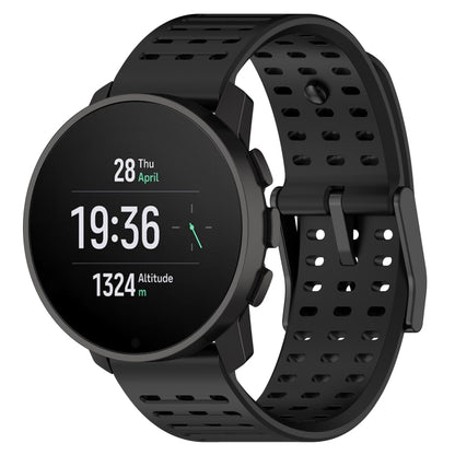 Bracelet de montre de remplacement en silicone, For Suunto 9 Peak Pro / Vertical / Race