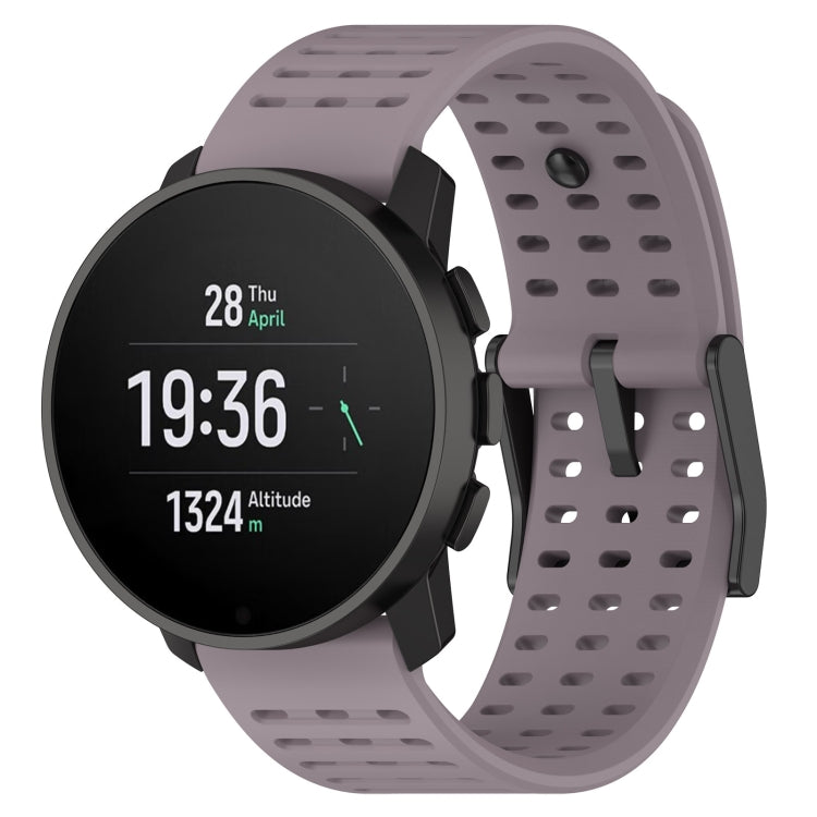 Bracelet de montre de remplacement en silicone, For Suunto 9 Peak Pro / Vertical / Race