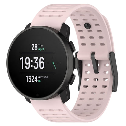 Bracelet de montre de remplacement en silicone, For Suunto 9 Peak Pro / Vertical / Race
