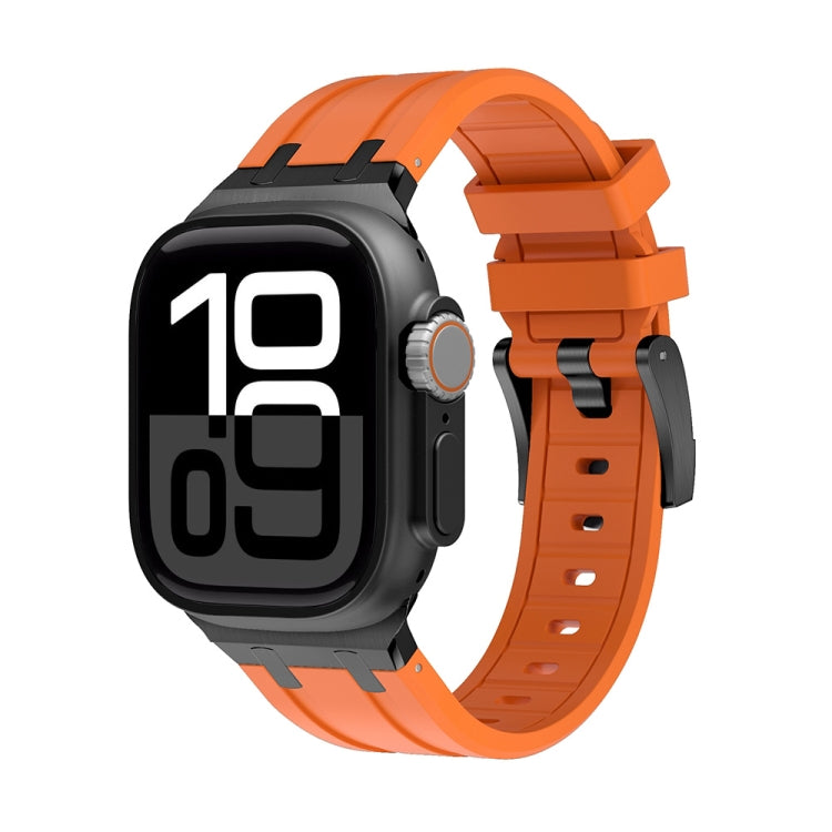 Bracelet de montre en silicone AP, For Apple Watch Series 10 46mm, For Apple Watch Series 10 42mm, For Apple Watch SE 2023 44mm, For Apple Watch SE 2023 40mm