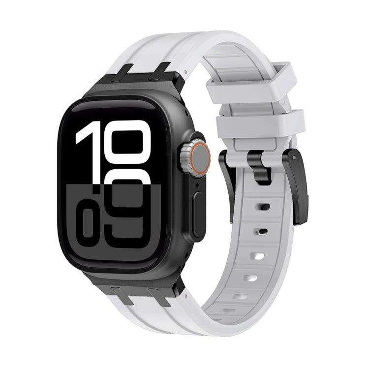 Bracelet de montre en silicone AP, For Apple Watch Series 10 46mm, For Apple Watch Series 10 42mm, For Apple Watch SE 2023 44mm, For Apple Watch SE 2023 40mm