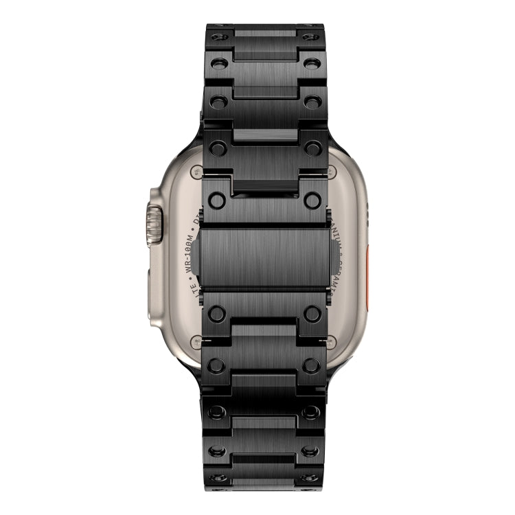 Bracelet de montre en métal à double rangée, For Apple Watch 4 44mm, For Apple Watch 4 40mm, For Apple Watch 3 38mm, For Apple Watch 3 42mm, For Apple Watch 2 42mm, For Apple Watch 2 38mm, For Apple Watch 42mm, For Apple Watch 38mm