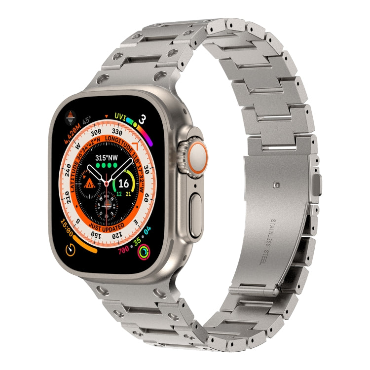 Bracelet de montre en métal à double rangée, For Apple Watch 4 44mm, For Apple Watch 4 40mm, For Apple Watch 3 38mm, For Apple Watch 3 42mm, For Apple Watch 2 42mm, For Apple Watch 2 38mm, For Apple Watch 42mm, For Apple Watch 38mm