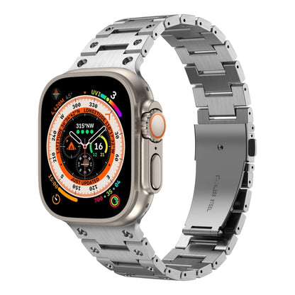 Bracelet de montre en métal à double rangée, For Apple Watch Series 10 46mm, For Apple Watch Series 10 42mm, For Apple Watch SE 2023 44mm, For Apple Watch SE 2023 40mm, For Apple Watch Ultra 2 49mm, For Apple Watch 9 45mm, For Apple Watch 9 41mm       ...