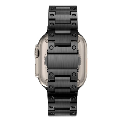 Bracelet de montre en métal à double rangée, For Apple Watch Series 10 46mm, For Apple Watch Series 10 42mm, For Apple Watch SE 2023 44mm, For Apple Watch SE 2023 40mm, For Apple Watch Ultra 2 49mm, For Apple Watch 9 45mm, For Apple Watch 9 41mm       ...